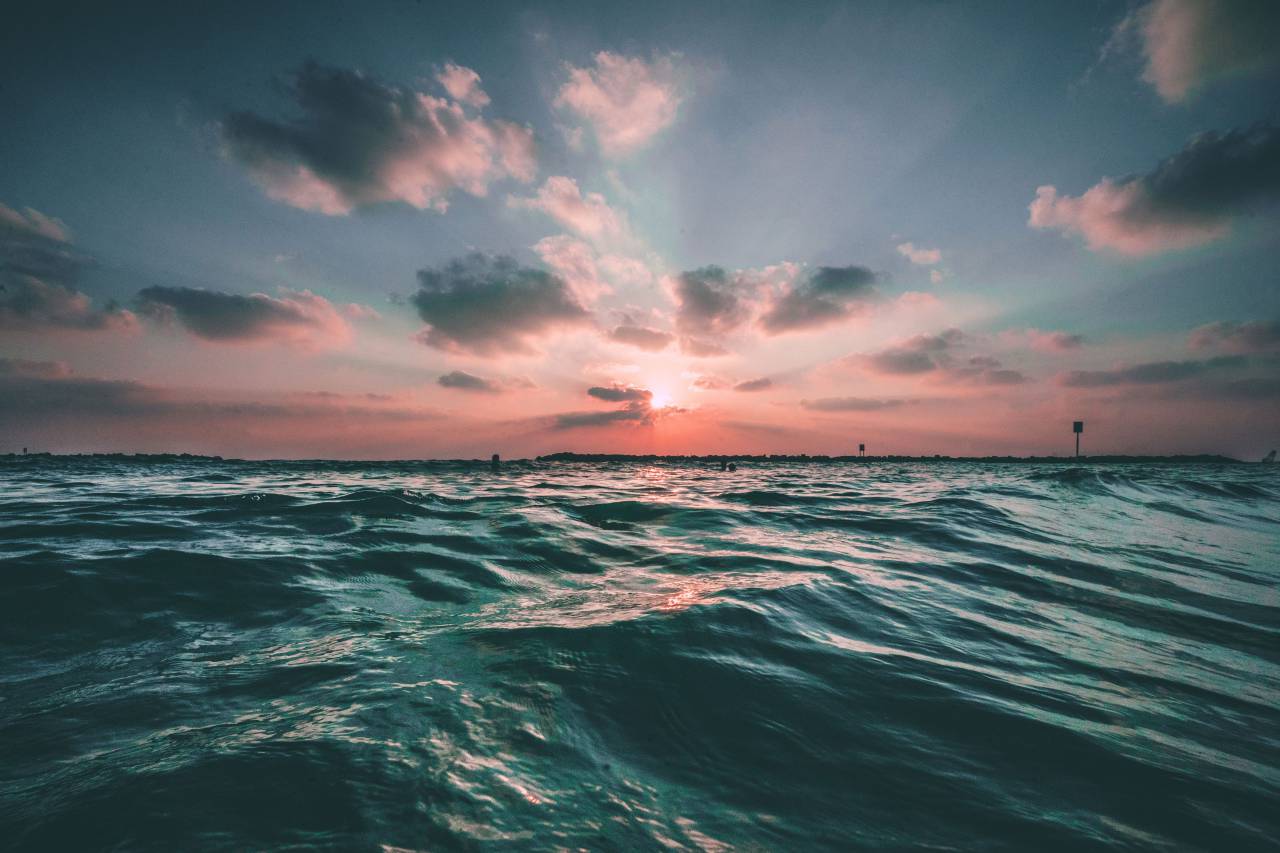 Imagen De Oc Ano Mar Lago Agua Puesta De Sol Cielo Nubes Foto Gratis