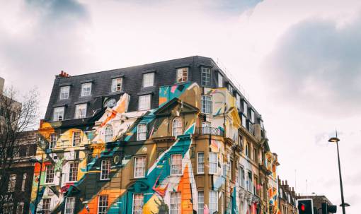 hito arquitectura edificio infraestructura hito colorido arte pintura