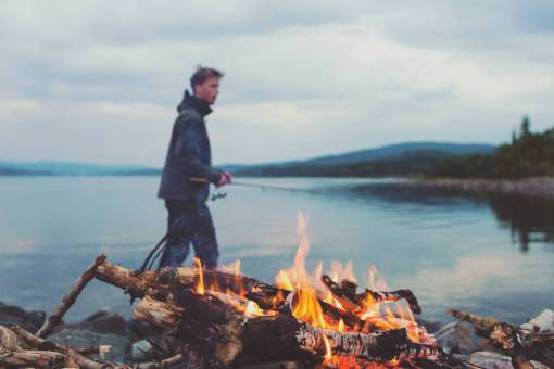 lumber bonfire  fire  flames  camping  lumber  logs  young
