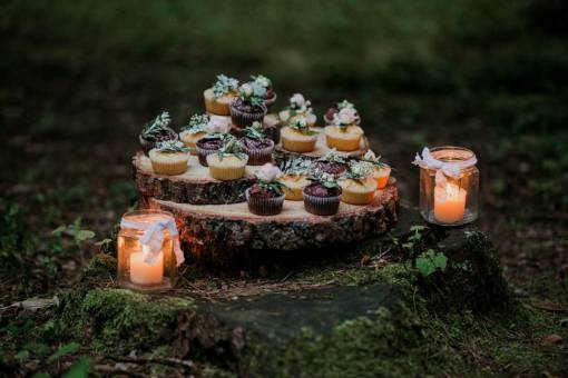 cumpleanos cupcakes chocolate dulces postres comida toppers vidrio