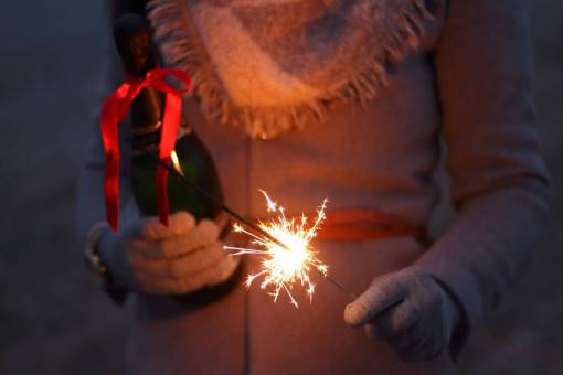 sweater fireworks  holiday  celebration  christmas  dark  night  lights