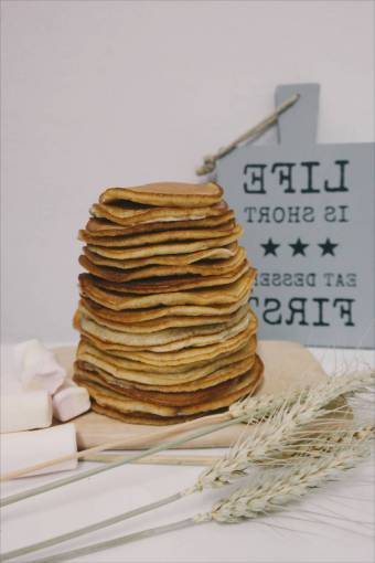 procesador comida panqueque mantequilla desayuno delicioso cotización declaración