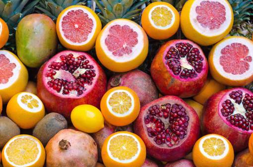 grapefruit fruits  orange  citrus  juice  vitamins  health  food