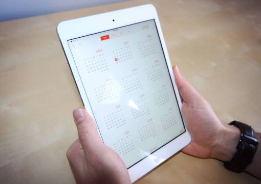 empresario ipad tablet calendario escritorio tecnología empresarial