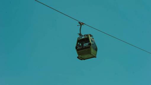 teleferico mínimo teleférico teleférico cable aéreo cielo despejado
