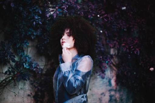 curl nature  plants  leaves  flowers  people  girl  woman