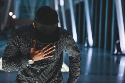 people  man  guy  alone  indoor  fashion  black