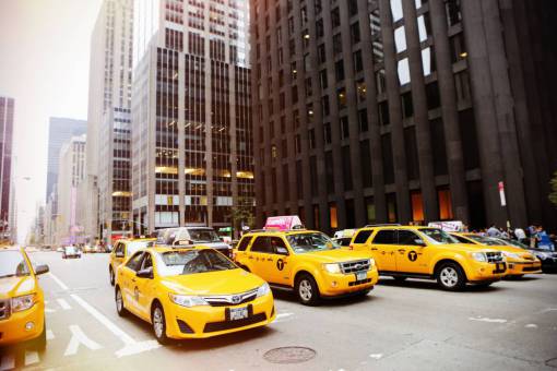 taxi taxis  cabs  yellow  new york  city  street  road