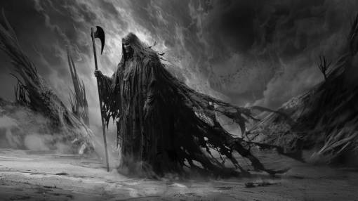 terror black and white forest dead;terror tree landscape nature outdoors