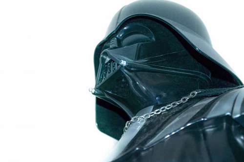 editor Una foto de estudio de una figura de acción de Darth Vader de la serie de películas Star Wars