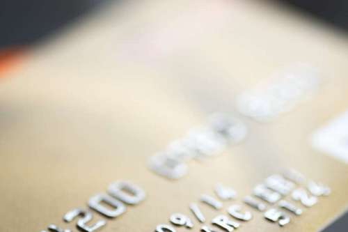 chip Tarjeta de crédito Gold
