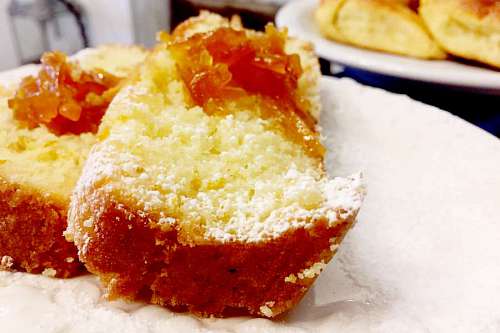 parte superior Pastel de naranja
