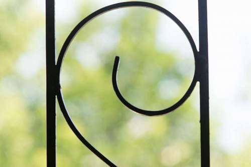 grid-pattern spiral shape grating