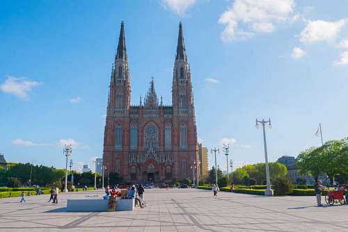The Cathedral in the city of La Plata, Argentina