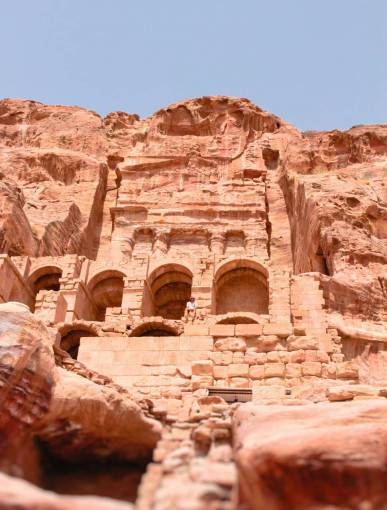 religion Ruinas de Petra en Jordania