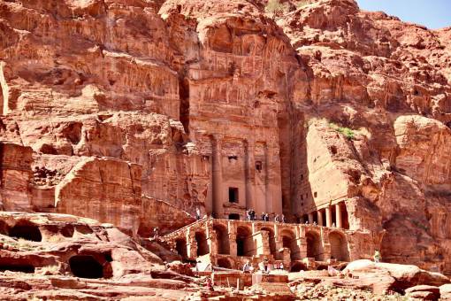 monumento Ruinas de Petra en Jordania