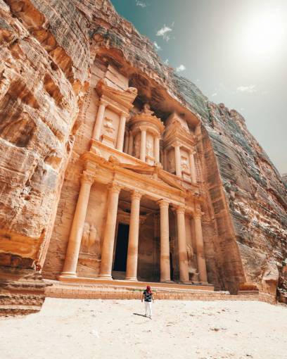religion Ruinas de Petra en Jordania