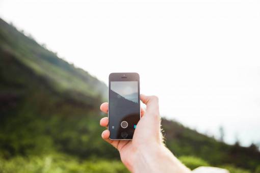 hipster Fotografía de teléfono celular paisaje naturaleza al aire libre montañas