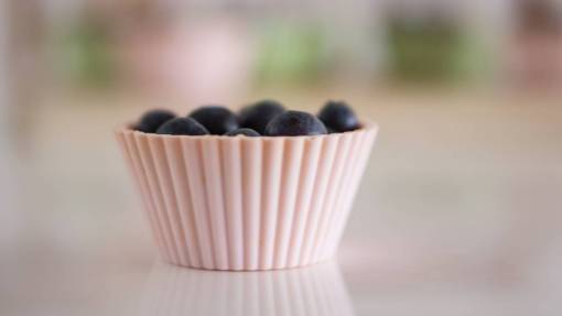 magdalena muffin hornear arándano baya fruta comida