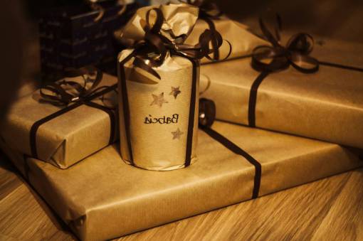 cinta regalos presenta navidad envoltura cinta arcos oro