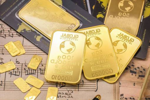 marketing Gold bars of 50 and 100 grams