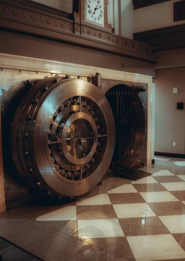 forties Safe, bank vault