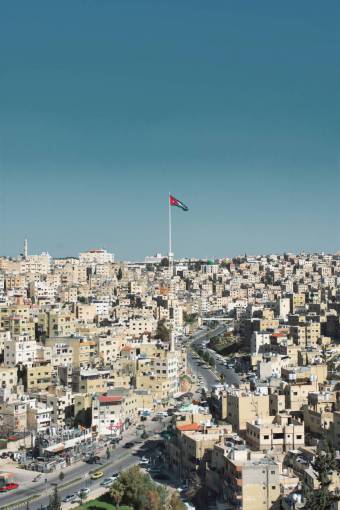 vector Bandera de Jordania