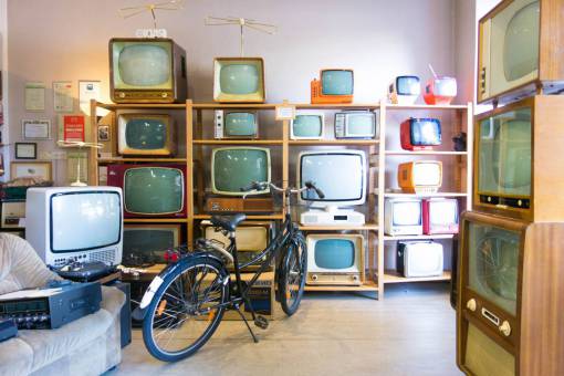 vacio Compra con televisores antiguos