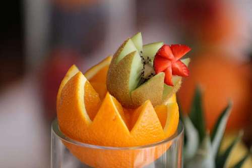 coctel Naranja y kiwi 