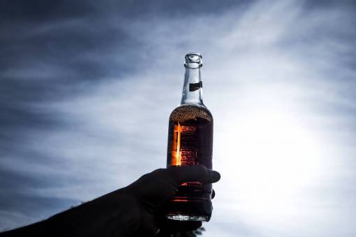 daylight alcoholic  drinks  beer  beverage  bottle  clouds  dark