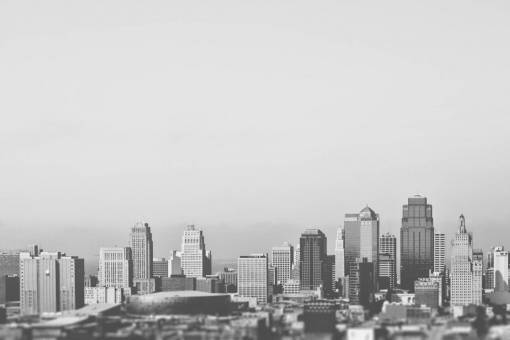 torres-strait-islands buildings  towers  city  skyline  black and white
