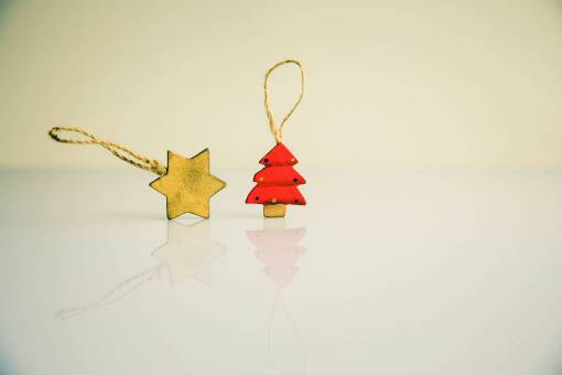 etiqueta adorno de etiqueta de árbol de estrella de decoración navideña