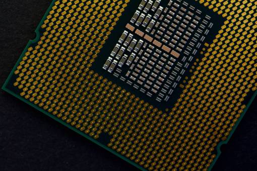 chip Procesador de la cpu, computadora, macro, tecnología cercana