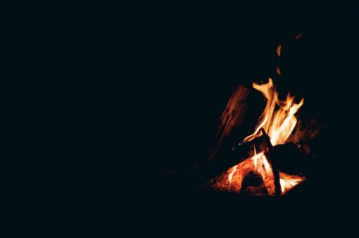 bonfire fire  bonfire  camping  dark  night  flames

