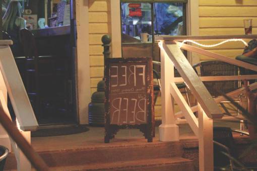 free-images free  beer  sign  bar  typography  chalk  stairs