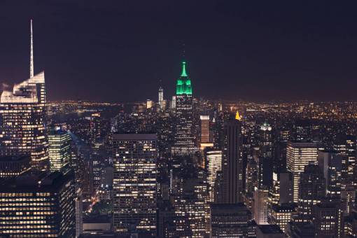 rooftops New York  city  skyline  buildings  high rises  towers  rooftops