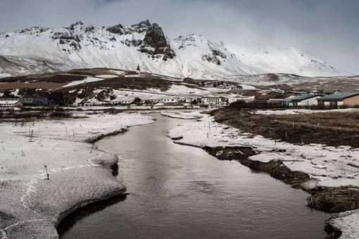 hielo paisaje río agua hielo nieve invierno frío montañas