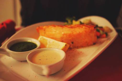 lemon salmon  fish  food  lemon  sauces  lunch  dinner