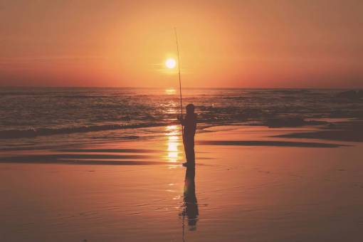 pesca mar océano agua horizonte cielo oscuro nube