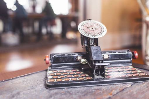 old typewriter  letters  dial  vintage  oldschool  equipment
