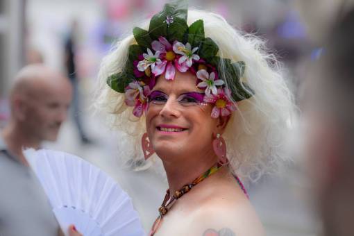 transgenero Un hombre transgénero está orgulloso de quién es
