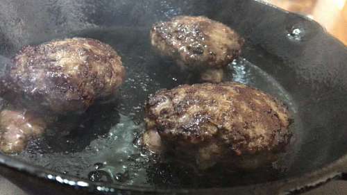 calor comida gourmet comida de carne de vacuno comida de carne; carne; hamburguesa de cerdo