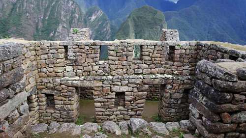 peru Machu Pichhu; Cusco; Perú montaña antigua arquitectura antigua ruina inca