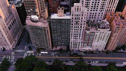 night city life skyscraper cityscape architecture building exterior central park;new york