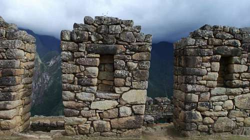 peru Ruinas antiguas antiguas ruinas incas Machu Pichhu; Cusco; Perú montaña