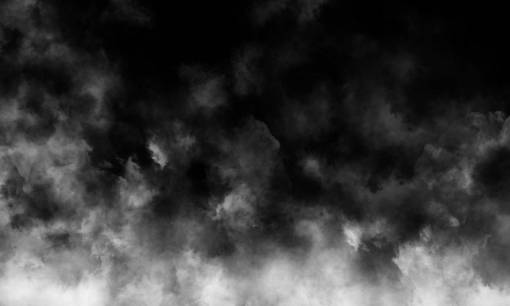 png Humo sobre superposición de fondo negro