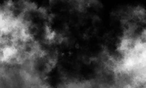 png Humo sobre superposición de fondo negro