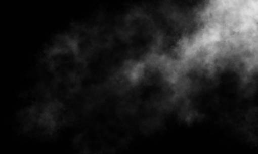 png Humo sobre superposición de fondo negro
