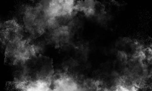 png Humo sobre superposición de fondo negro
