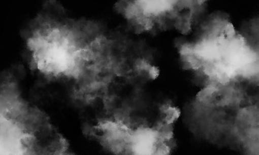 png Humo sobre superposición de fondo negro